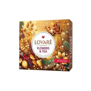 LOVARÉ Portfolio flowers & tea set kolekce čajů 60 sáčků obraz
