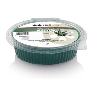 SIMPLE USE BEAUTY Parafínový zábal Aloe Vera 500 g obraz