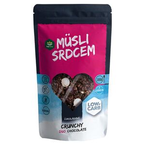 TOPNATUR Low carb müsli srdcem čokoládové 300 g obraz