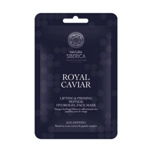 NATURA SIBERICA Royal Caviar Liftingová a zpevňující peptidová hydrogelová pleťová maska 1 ks obraz