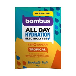 BOMBUS All day hydration drink creatine tropical 12 g obraz