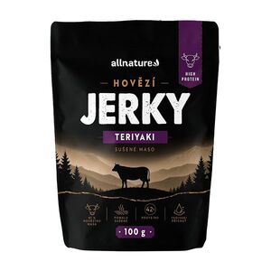 ALLNATURE Hovězí jerky teriyaki 100 g obraz