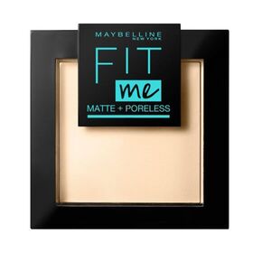 Maybelline Fit me Matte + Poreless odstín 115 Ivory matující pudr 9 g obraz