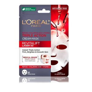 Loréal Paris Revitalift Laser X3 pleťová maska s trojím účinkem 28 g obraz