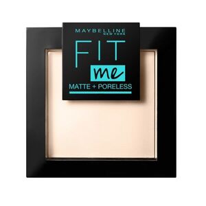Maybelline Fit me Matte + Poreless odstín 105 Natural Ivory matující pudr 9 g obraz