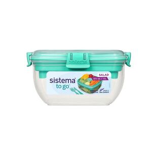 Sistema To Go krabička s miskou a příborem 1, 1 l mátová obraz
