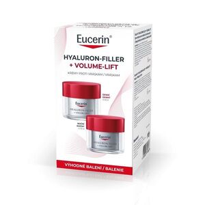Eucerin Hyaluron-Filler + Volume-Lift denní a noční krém 2x50 ml obraz