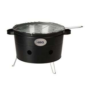 Yoki Přenosný gril BBQ černý, 34, 5 cm obraz