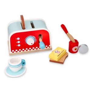 Lelin Dřevěná hračka - Pop-up toaster obraz