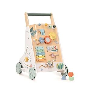 Lelin Dřevěné chodítko Montessori Džungle – Lelin obraz