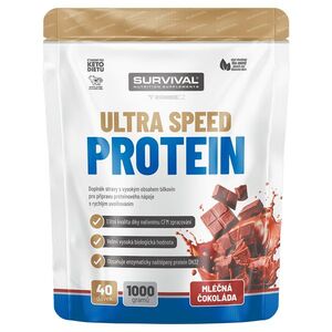 Survival Ultra Speed Protein 1000 g mléčná čokoláda obraz