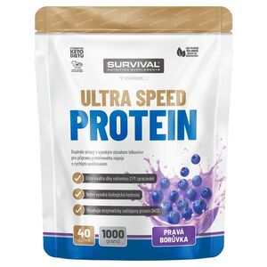 Survival Ultra Speed Protein 1000 g pravá borůvka obraz