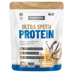 Survival Ultra Speed Protein 1000 g smetanová vanilka obraz