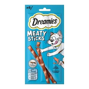 Dreamies Meaty Sticks pochoutka s lososem 30 g obraz