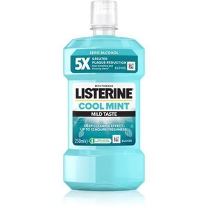 Listerine Cool Mint Mild Taste ústní voda bez alkoholu příchuť Cool Mint 250 ml obraz