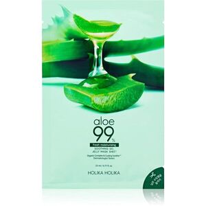 Holika Holika Aloe 99% hydratační plátýnková maska 23 ml obraz