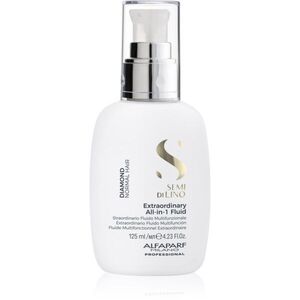 Alfaparf Milano Semi di Lino Diamond Extraordinary All-in-1 Fluid bezoplachová vlasová péče pro dokonalý vzhled vlasů 125 ml obraz