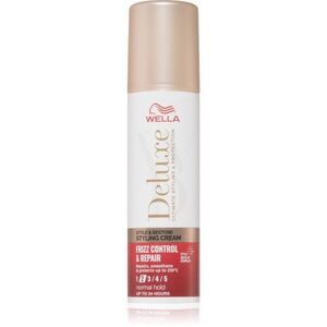 Wella Deluxe Style & Restore stylingový krém pro uhlazení a obnovu poškozených vlasů 100 ml obraz