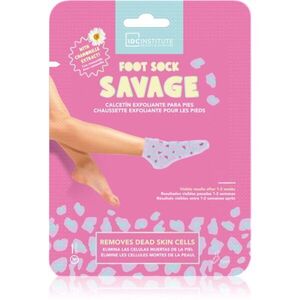 IDC Institute Foot Sock Savage exfoliační maska na nohy 1 ks obraz