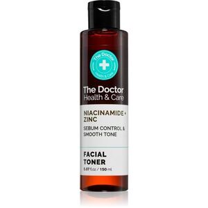 The Doctor Niacinamide + Zinc Sebum Control & Smooth Tone čisticí a matující tonikum 150 ml obraz