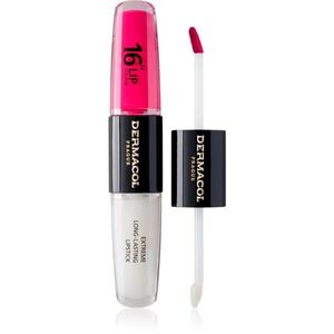 Dermacol 16H Lip Colour dlouhotrvající rtěnka a lesk na rty odstín 38 2x4 ml obraz