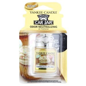 Yankee Candle Vanilla Cupcake vůně do auta závěsná 1 ks obraz