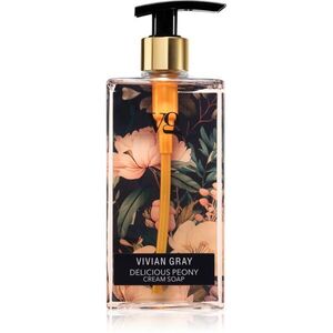 Vivian Gray Delicious Peony pečující tekuté mýdlo na ruce 350 ml obraz