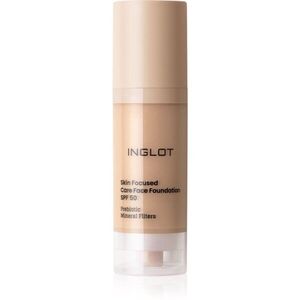 Inglot Skin Focused Care Face Foundation SPF 50 krycí make-up SPF 50 odstín 305 Peachy Beige 30 ml obraz