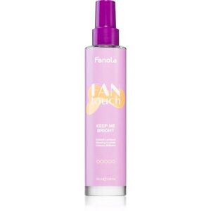 Fanola FAN touch KEEP ME BRIGHT sprej pro lesk a hebkost vlasů 100 ml obraz