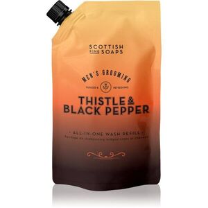 Scottish Fine Soaps Thistle & Black Pepper tekuté mýdlo – náhradní náplň 1200 ml obraz