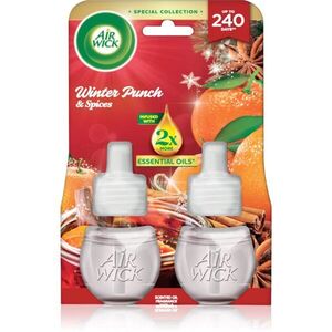 Air Wick Winter Punch&Spices Zimní punč náplň do elektrického difuzéru 2x19 ml obraz