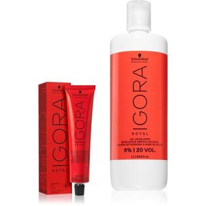 Schwarzkopf Professional IGORA Royal sada při barvení vlasů odstín 5-0 obraz