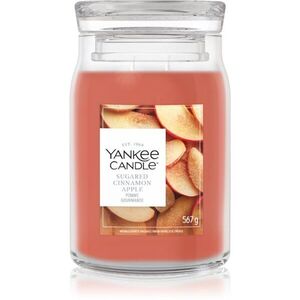 Yankee Candle Sugared Cinnamon Apple vonná svíčka 567 g obraz