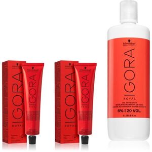 Schwarzkopf Professional IGORA Royal sada při barvení vlasů odstín 5-0; 6-0 obraz