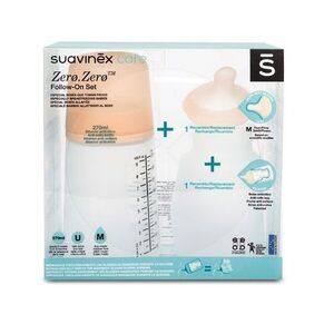 Suavinex Zero Zero M 270 ml startovací set obraz
