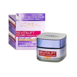 Loréal Paris Revitalift Filler HA SPF50 denní krém proti stárnutí pleti 50 ml obraz