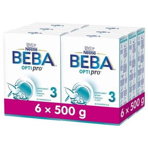 BEBA OPTIPRO 3 Batolecí mléko 6x500 g obraz