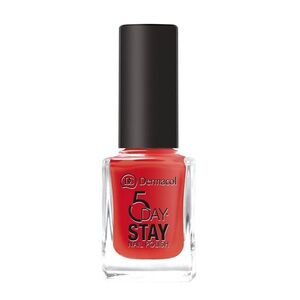 Dermacol Lak na nehty 5 Days Stay č. 21 Monroe Red 11 ml obraz