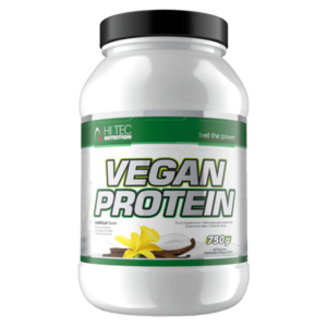 HiTec Nutrition Vegan protein 750g - vanilka obraz