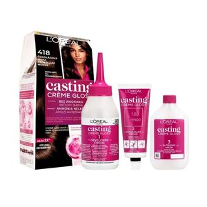 Loréal Paris Casting Creme Gloss 418 čokoládová moka barva na vlasy obraz