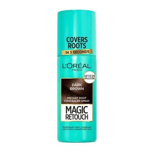 Loréal Paris Magic Retouch Tmavě hnědá sprej na zakrytí odrostů 75 ml obraz