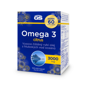 GS Omega 3 citrus 100+60 kapslí obraz