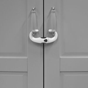 Zopa Zámek na úchyty skříněk U, white/grey obraz