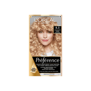 Loréal Paris Preference 8.3 světle zlatá blond obraz