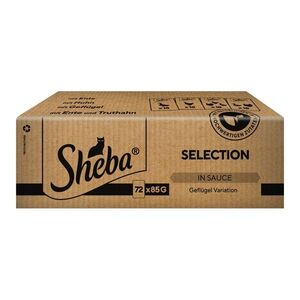 Sheba Selection in sauce drůbeží výběr kapsička 72x85 g obraz