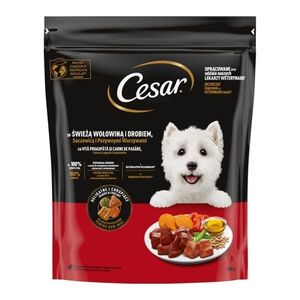Cesar hovězí a drůbeží granule 800 g obraz