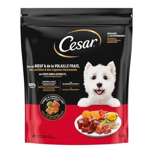 Cesar hovězí a drůbeží granule 1, 4 kg obraz