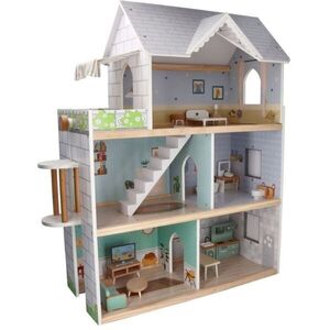 Adam Toys Velký dřevěný domeček pro panenky obraz