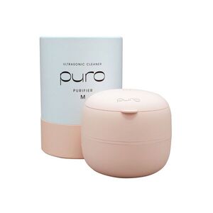 PURO Purifier M ultrazvuková čistička na rovnátka a náhrady růžová obraz
