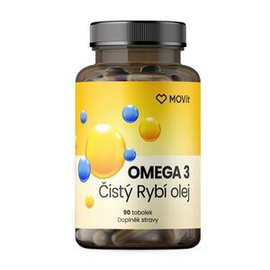 MOVit Energy Omega 3 čistý rybí olej 90 tobolek obraz